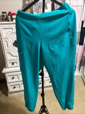 Cherokee Teal Scrub Pants with Side Pocket